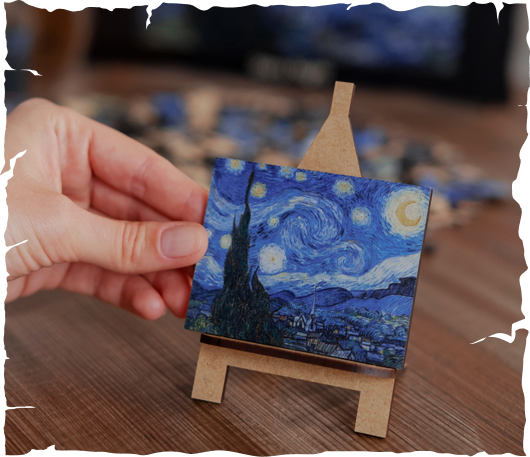 The Starry Sky Van Gogh Jigsaw Mini Puzzle – The Puzzle World